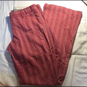 VINTAGE striped pants/slacks/trousers